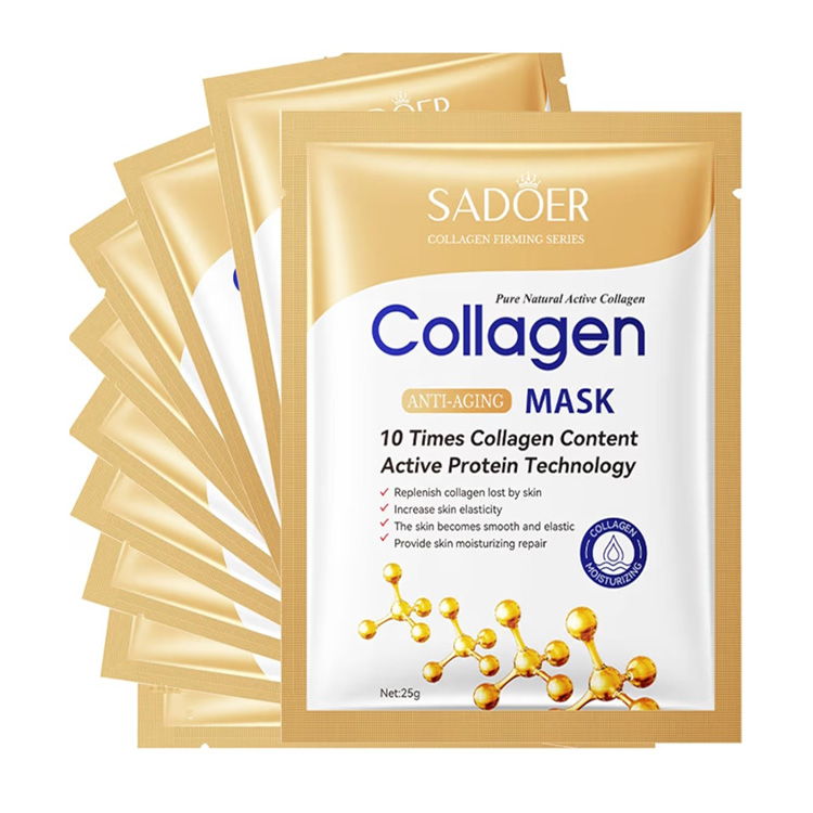 ماسک ورقه‌ای Collagen Active Times 10 نمای جلو