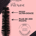 نمای جلو بسته‌بندی ریمل L’Oréal Paris Lash Paradise – لش پارادایس